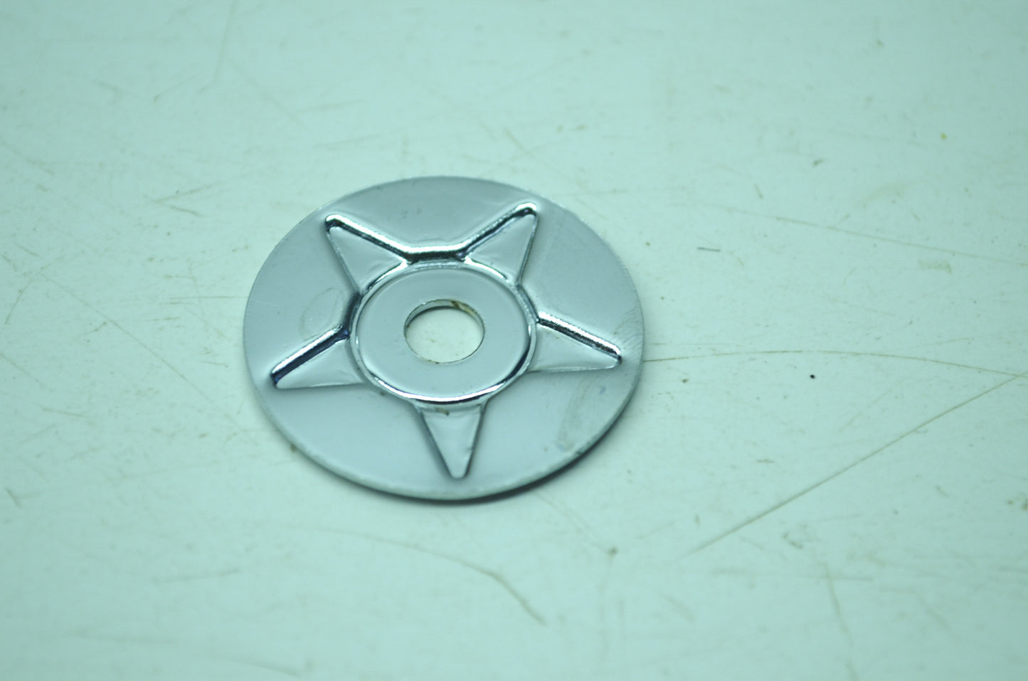 OEM Harley-Davidson 93009-77 Chrome Star Washer NOS