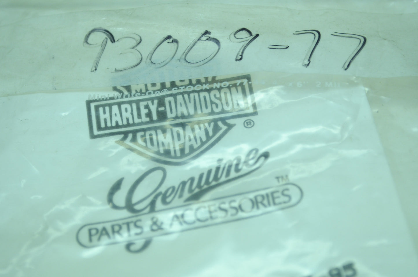 OEM Harley-Davidson 93009-77 Chrome Star Washer NOS