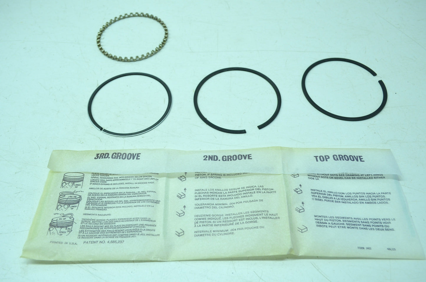 NEW OEM Harley-Davidson Piston Rings Shovelhead 22328-55TB NOS