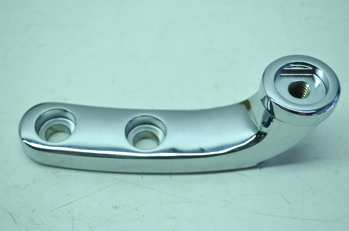 OEM Harley-Davidson 33697-03 Right Chrome Footrest Support NOS