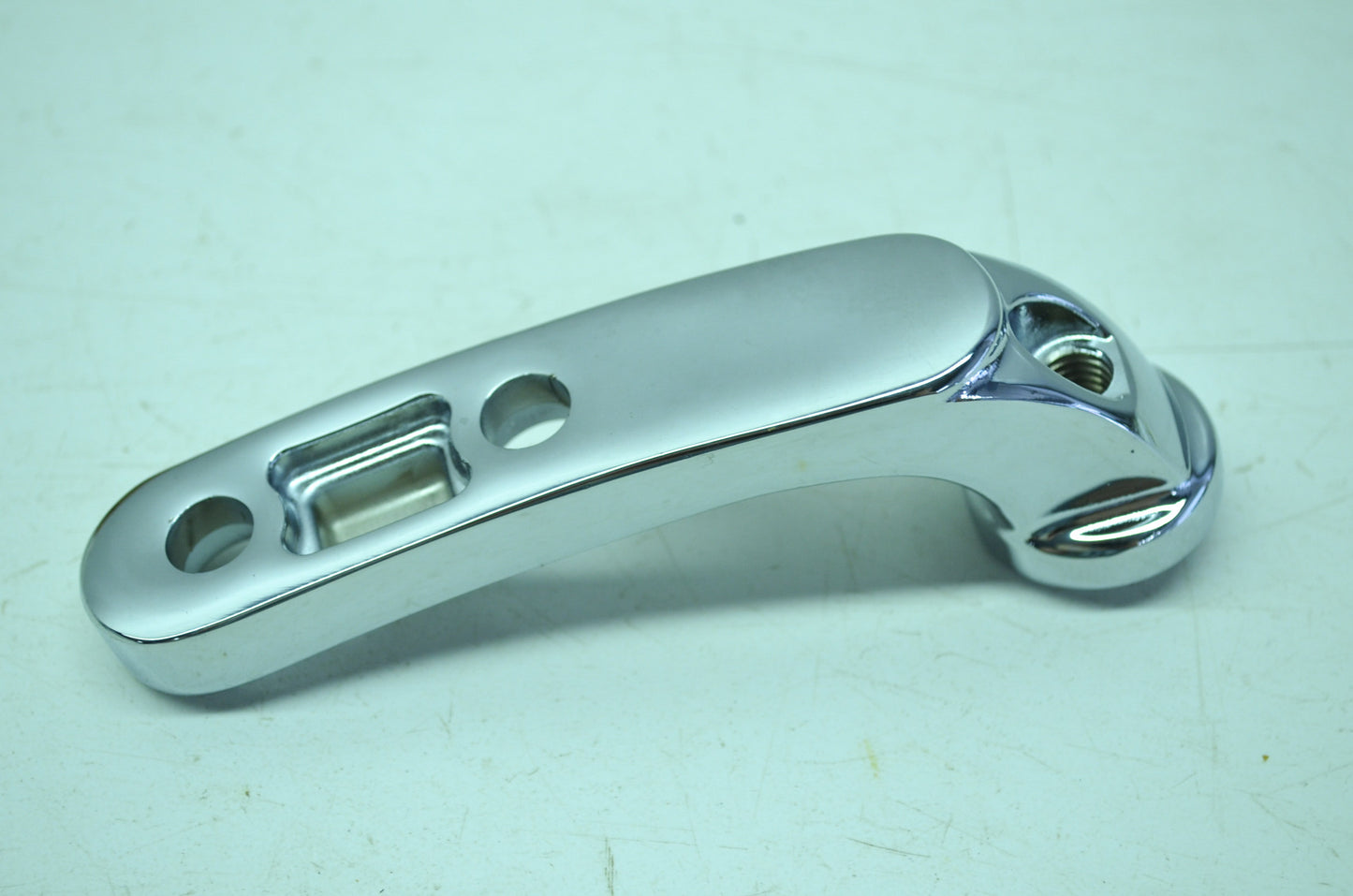 OEM Harley-Davidson 33697-03 Right Chrome Footrest Support NOS