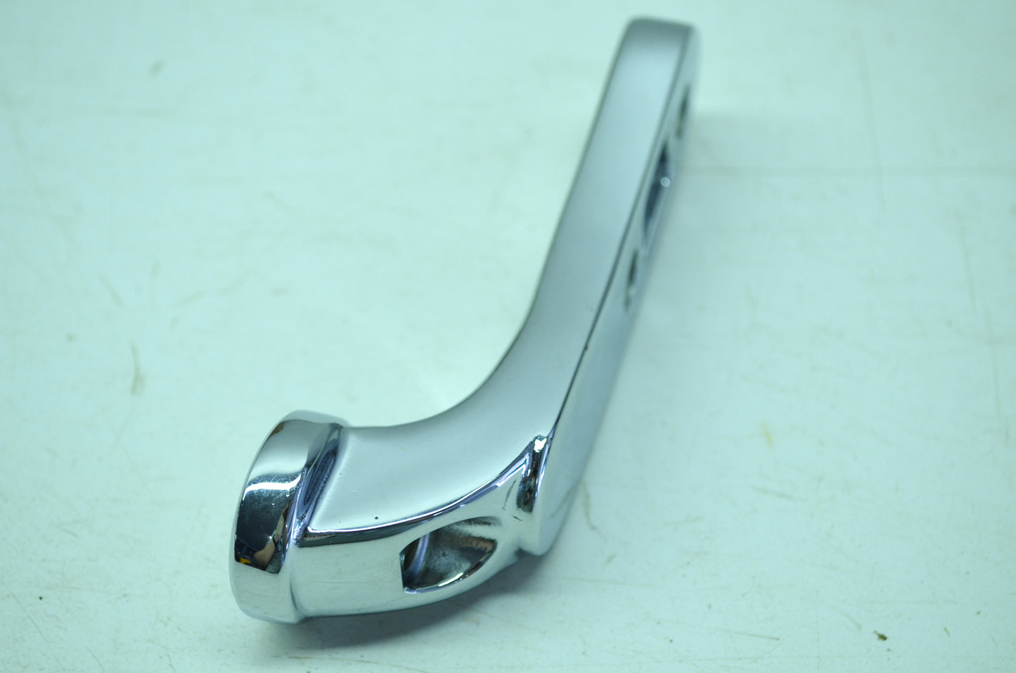 OEM Harley-Davidson 33697-03 Right Chrome Footrest Support NOS