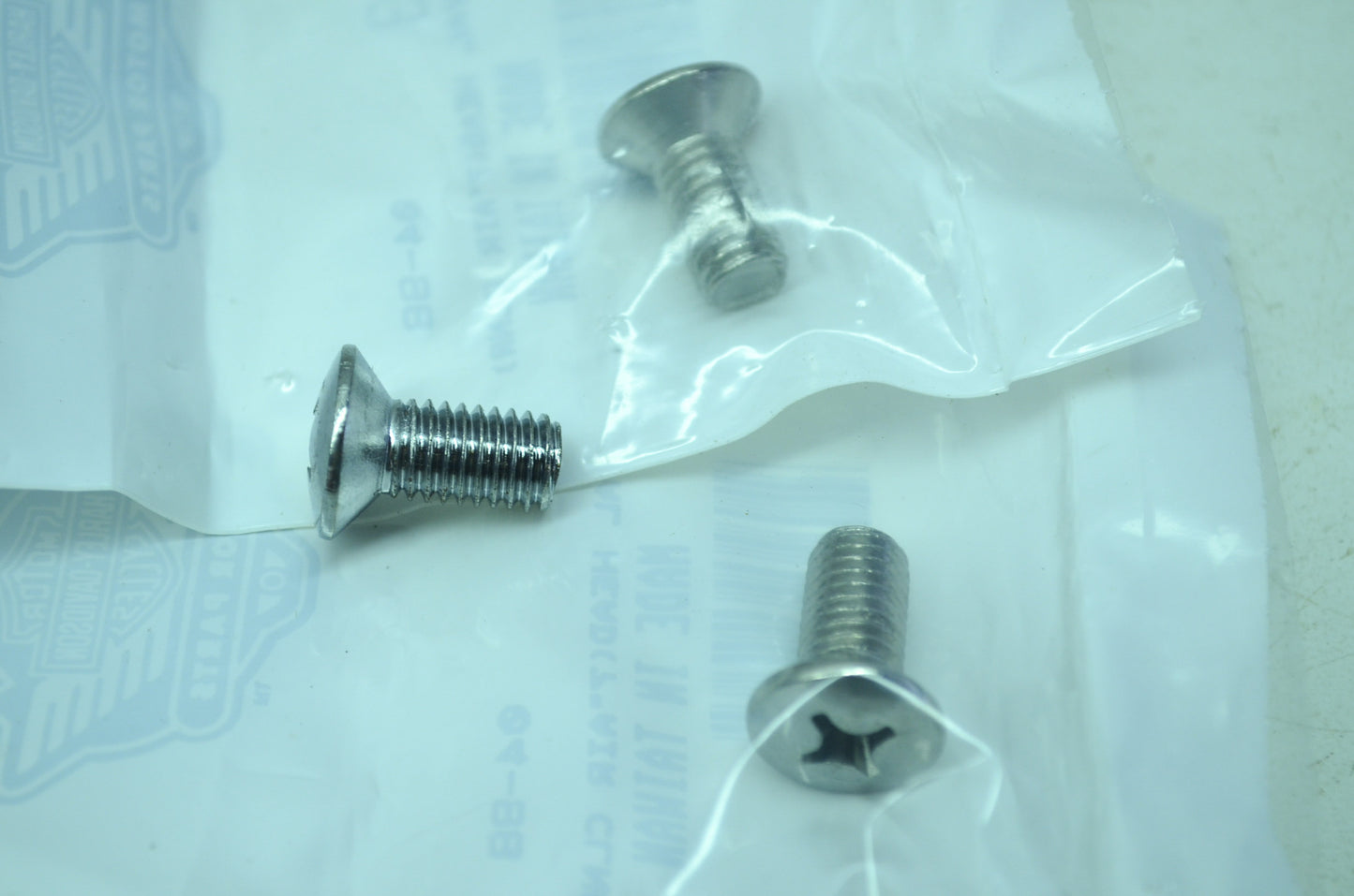 OEM Harley-Davidson 2403 Air Cleaner Oval Head Screw 7" Qty 3 NOS