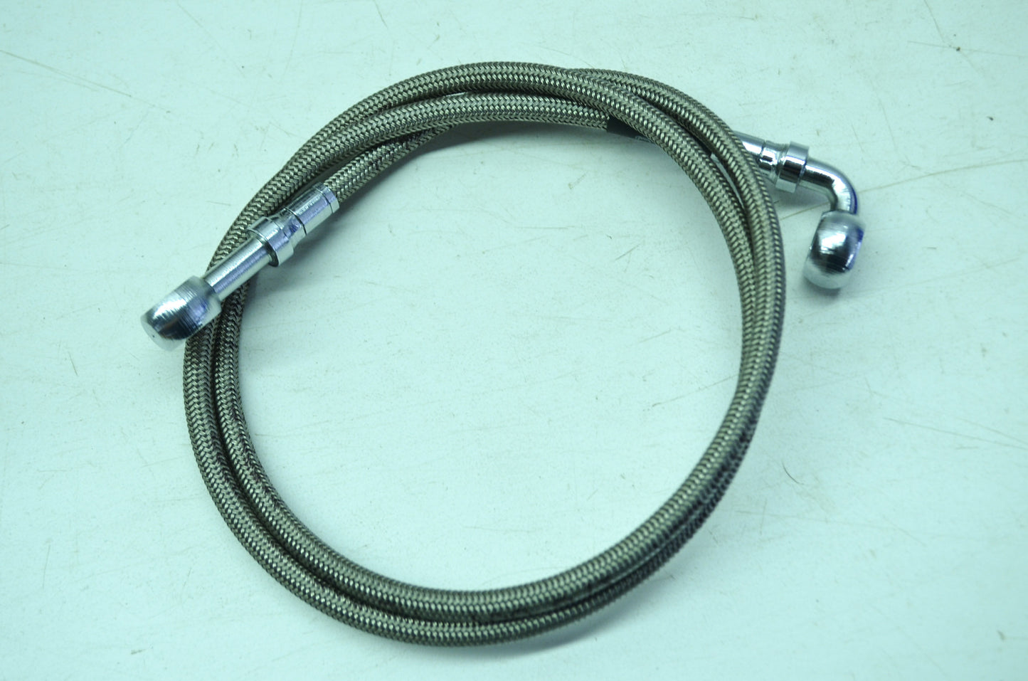 OEM Harley-Davidson 45201-97 Stainless Steel Brake Line Kit NOS