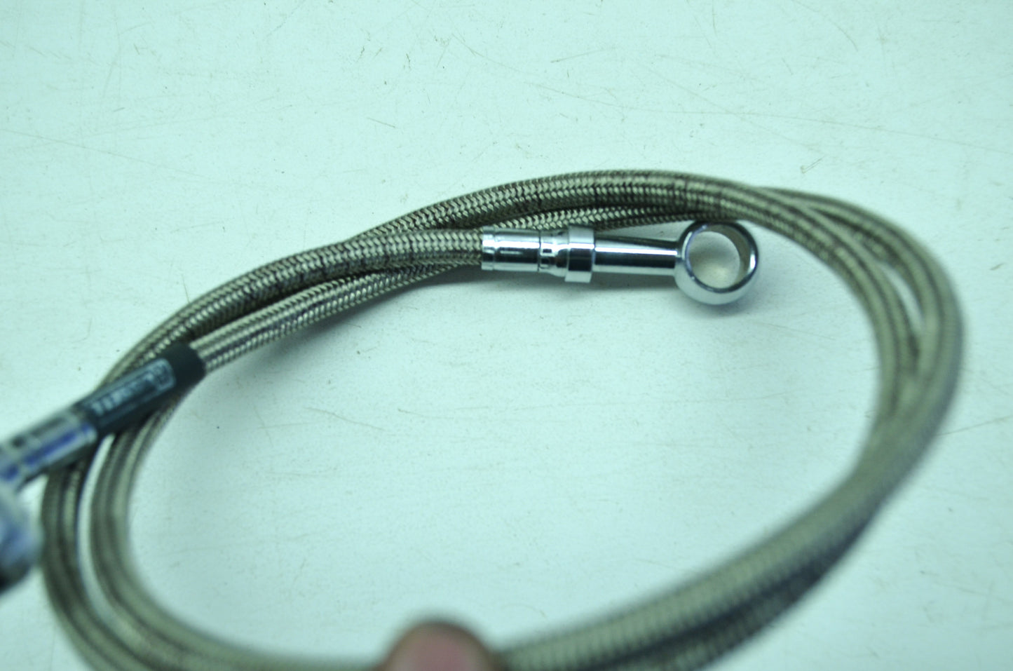 OEM Harley-Davidson 45201-97 Stainless Steel Brake Line Kit NOS