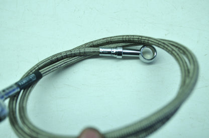 OEM Harley-Davidson 45201-97 Stainless Steel Brake Line Kit NOS