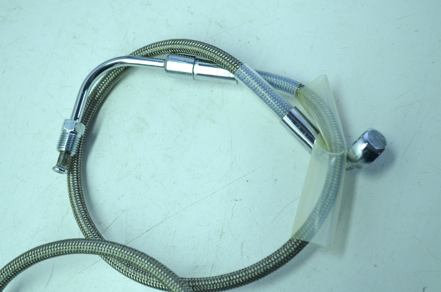 OEM Harley-Davidson 45287-99 Stainless Steel Brake Line Kit NOS