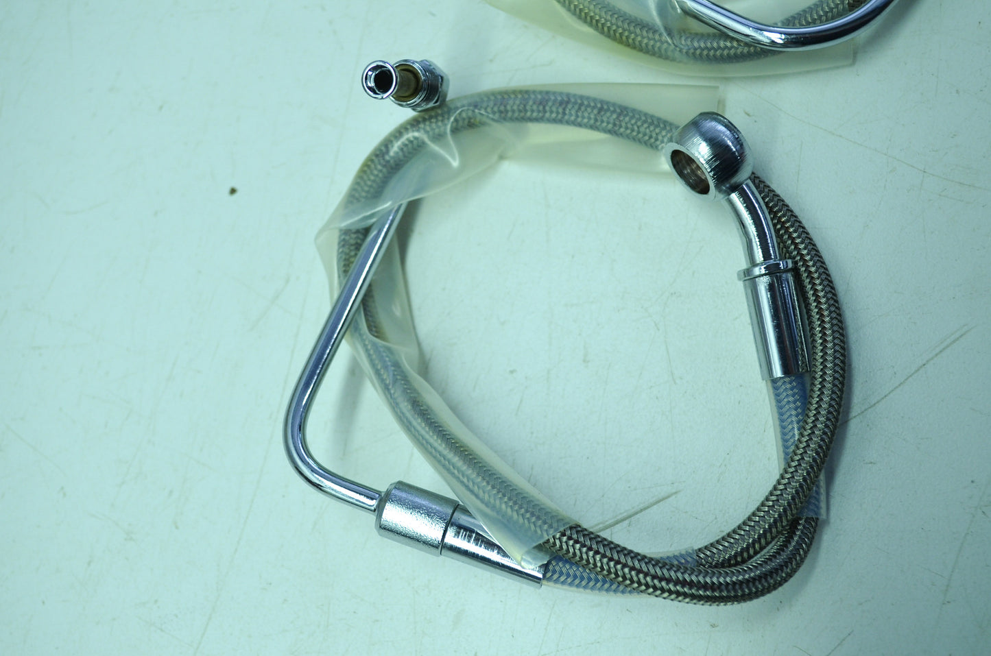 OEM Harley-Davidson 45287-99 Stainless Steel Brake Line Kit NOS