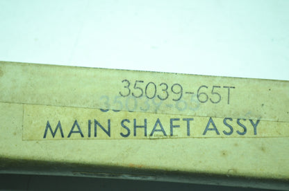 Mainshaft Transmission NOS