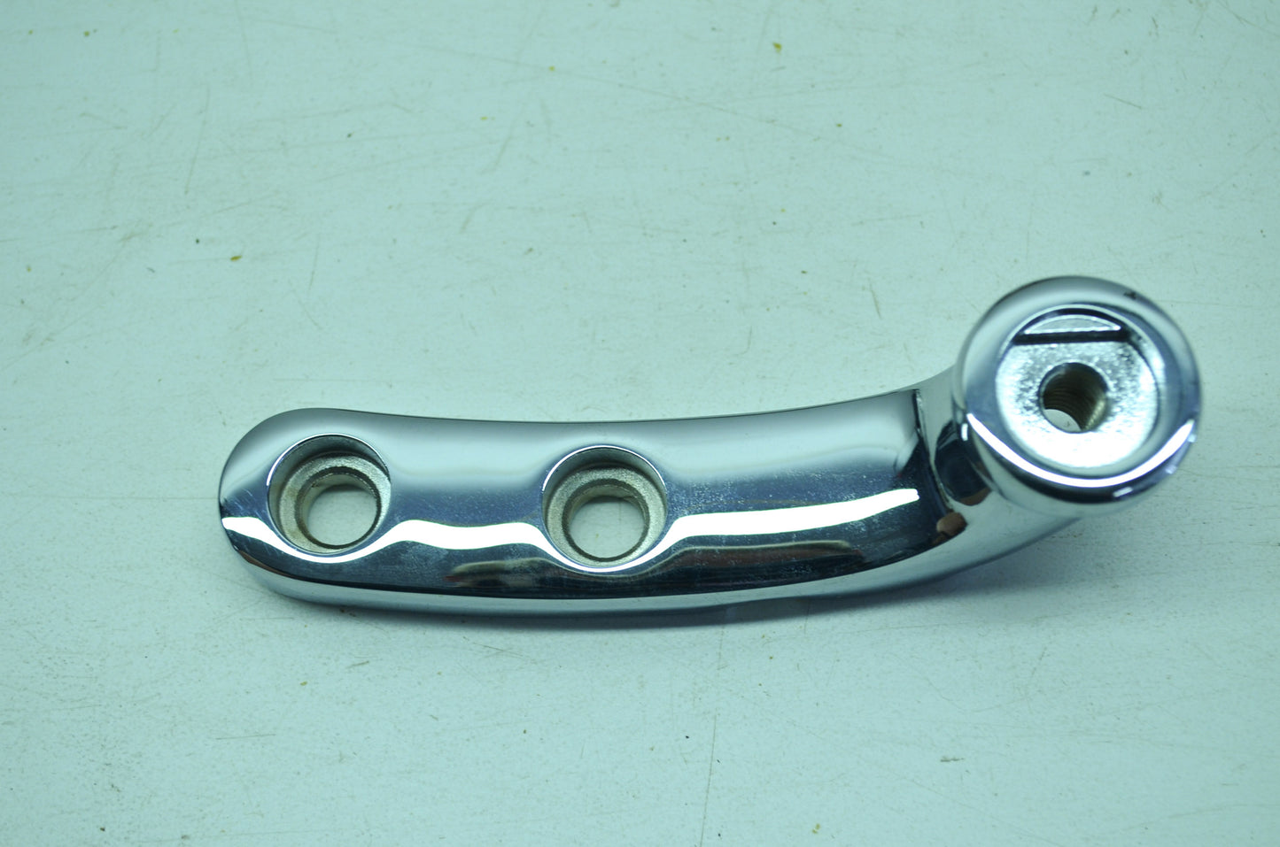 OEM Harley-Davidson 33697-03A Right Chrome Footrest Support NOS