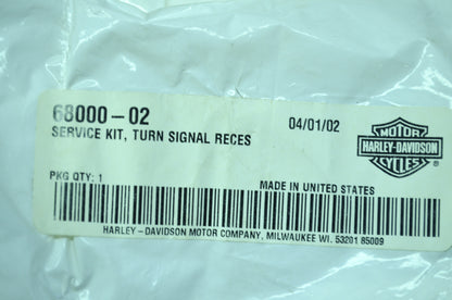 OEM Harley-Davidson 68000-02 Turn Signal Recess Cover NOS