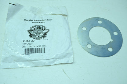 OEM Harley-Davidson 41814-76A Front Brake Disc Plate NOS