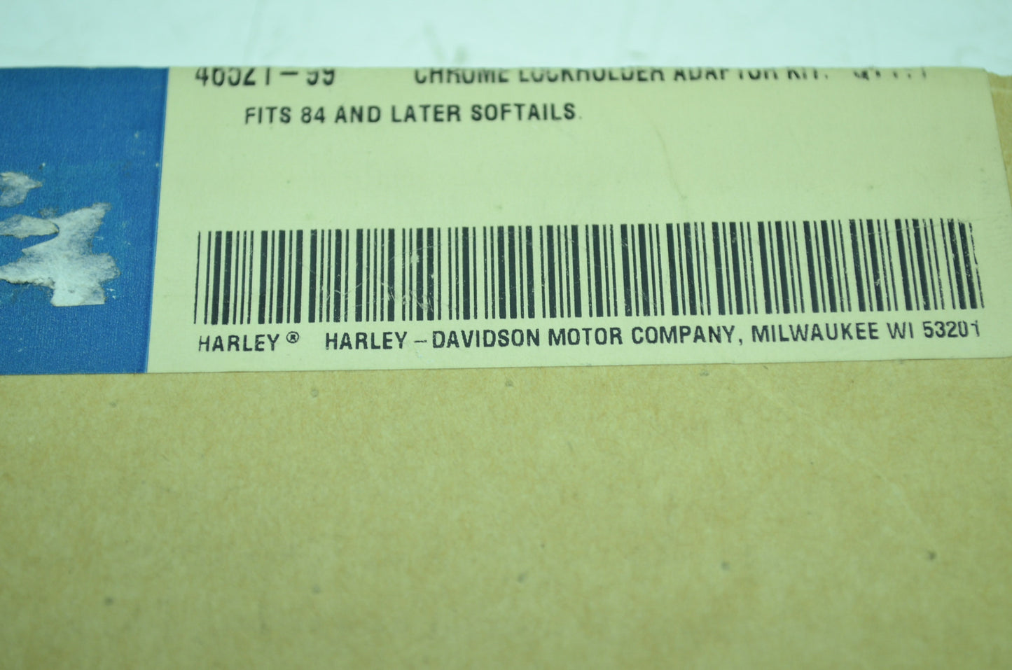 OEM Harley-Davidson 46521-99 Lock Holder Adapter Kit NOS