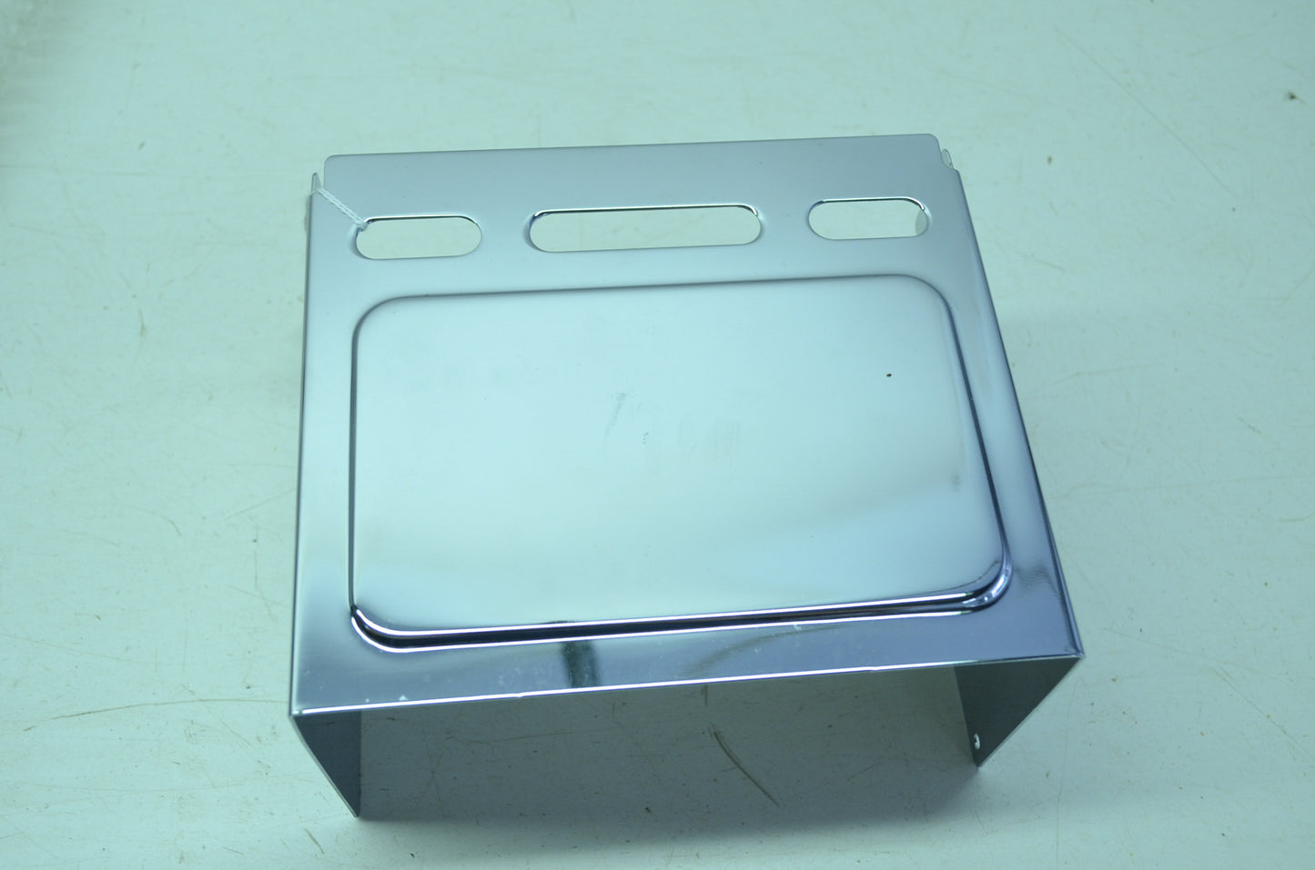 OEM Harley-Davidson 66347-91 Chrome Battery Cover NOS