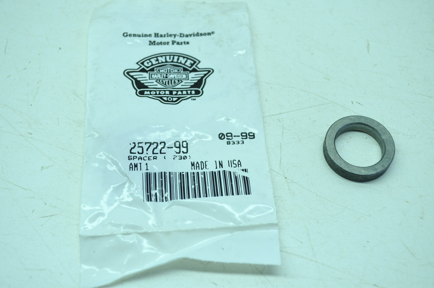 OEM Harley-Davidson 25722-99 Spacer (.230) NOS
