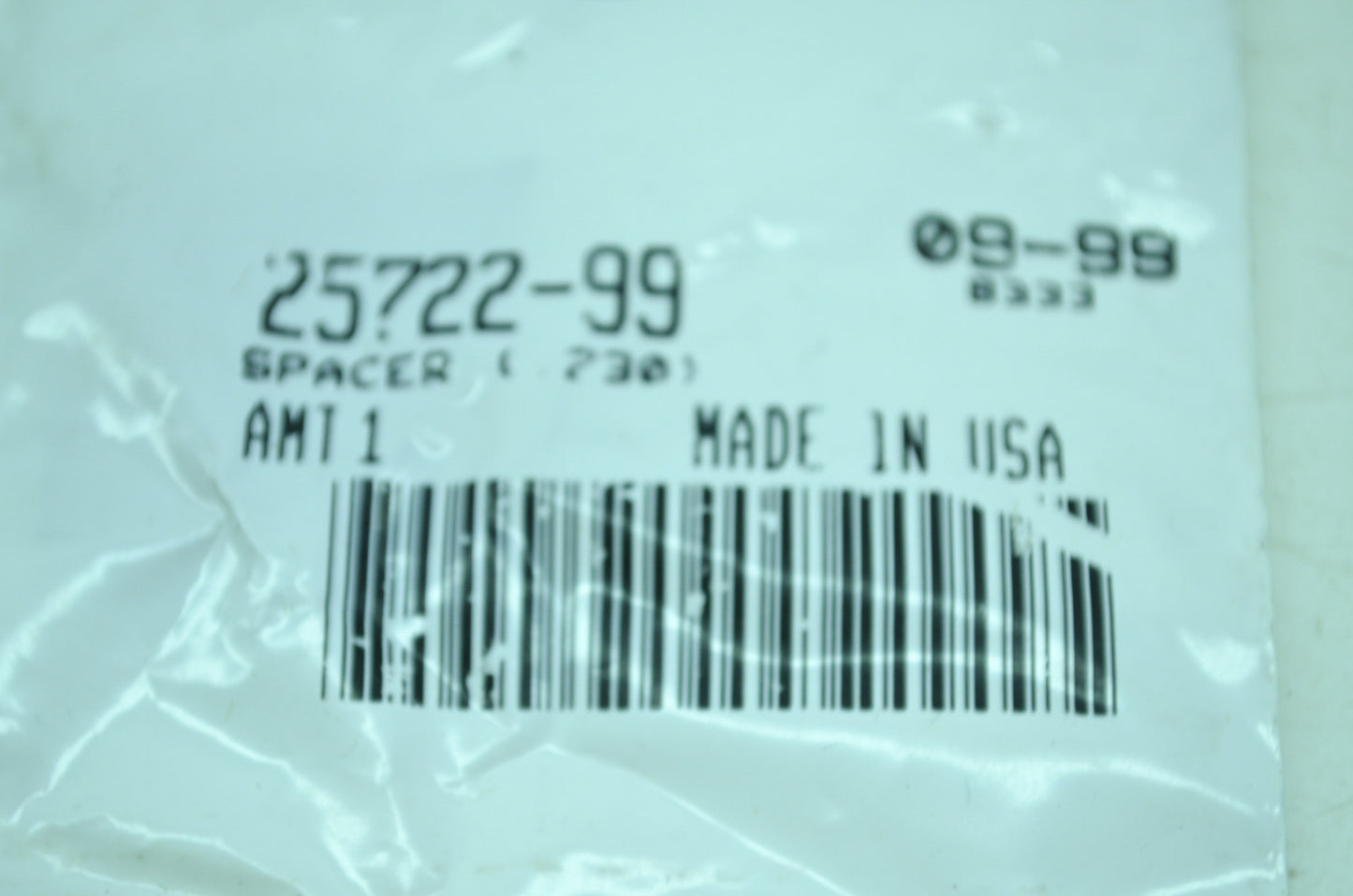 OEM Harley-Davidson 25722-99 Spacer (.230) NOS