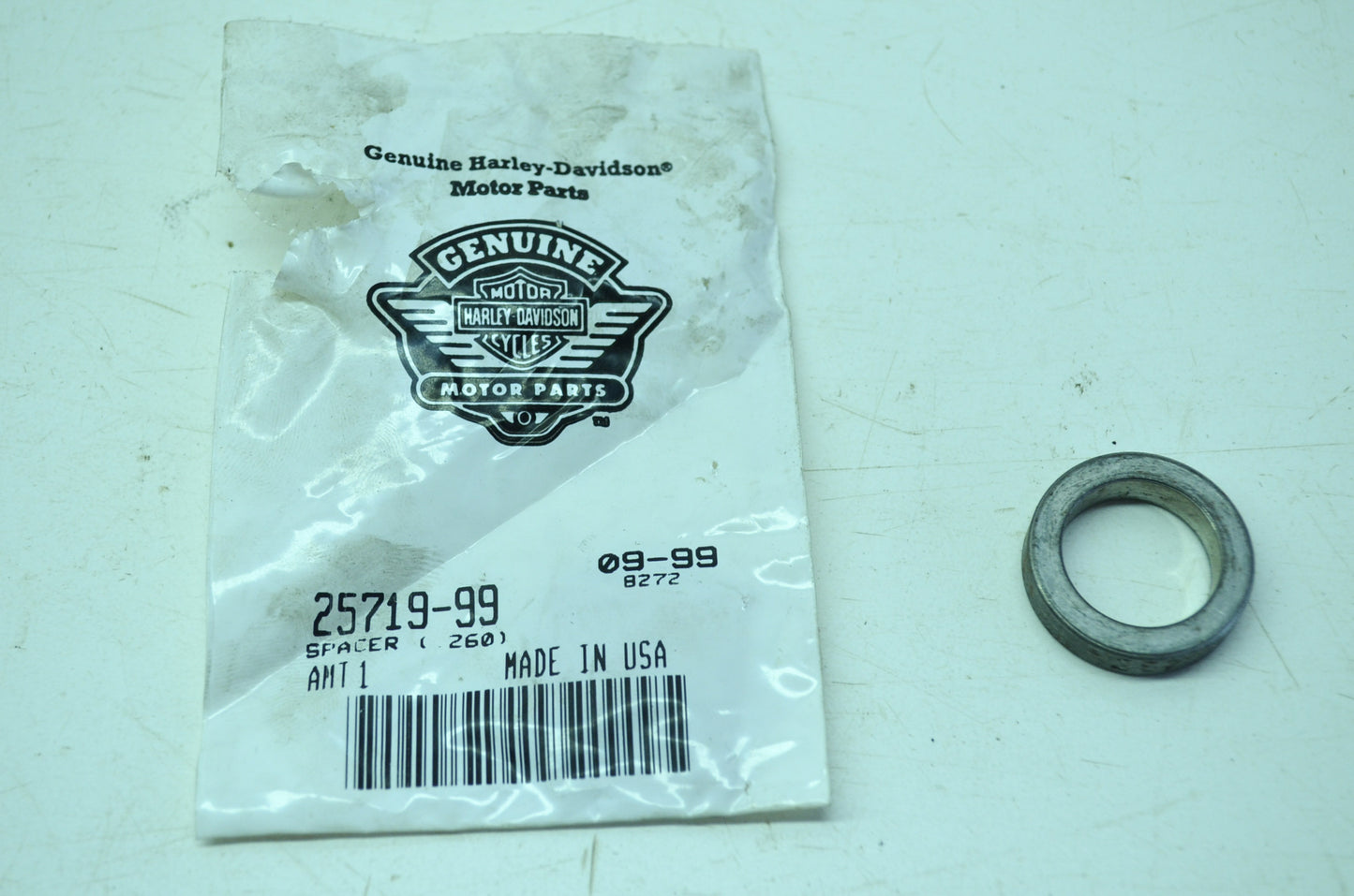 OEM Harley-Davidson 25719-99 Spacer (.260) NOS