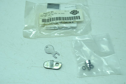 OEM Harley-Davidson 64212-93 Tool Box Lock Kit NOS