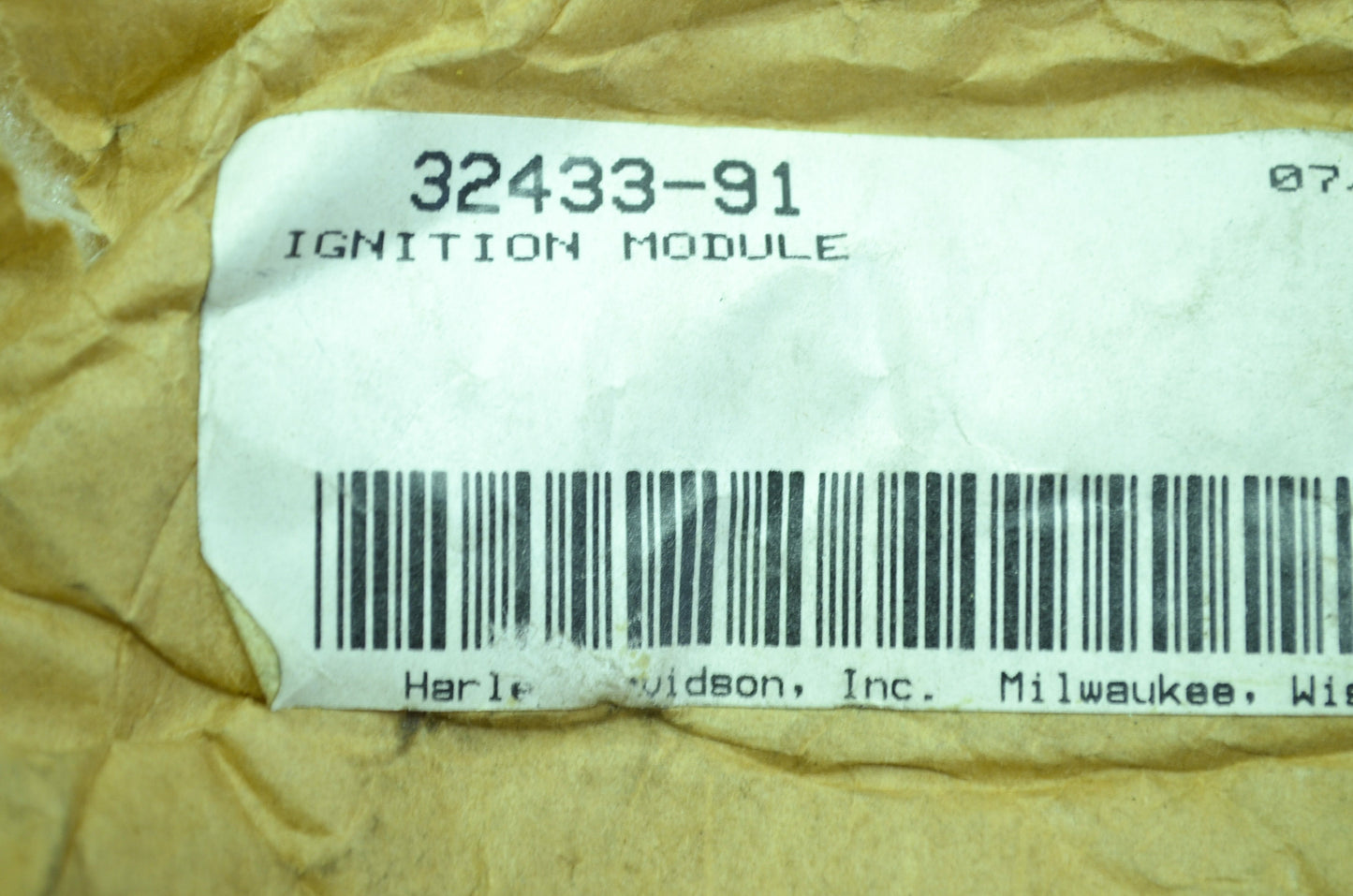 OEM Harley-Davidson 32433-91 Ignition Module 1200M NOS