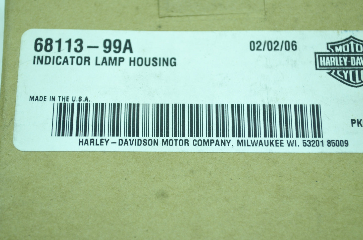 OEM Harley-Davidson 68113-99A LED Indicator Lamp Assembly NOS