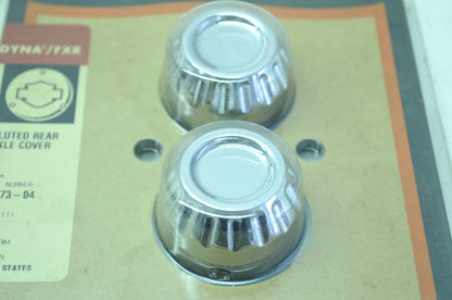 OEM Harley-Davidson 44573-04 Fluted Rear Axle Cover NOS