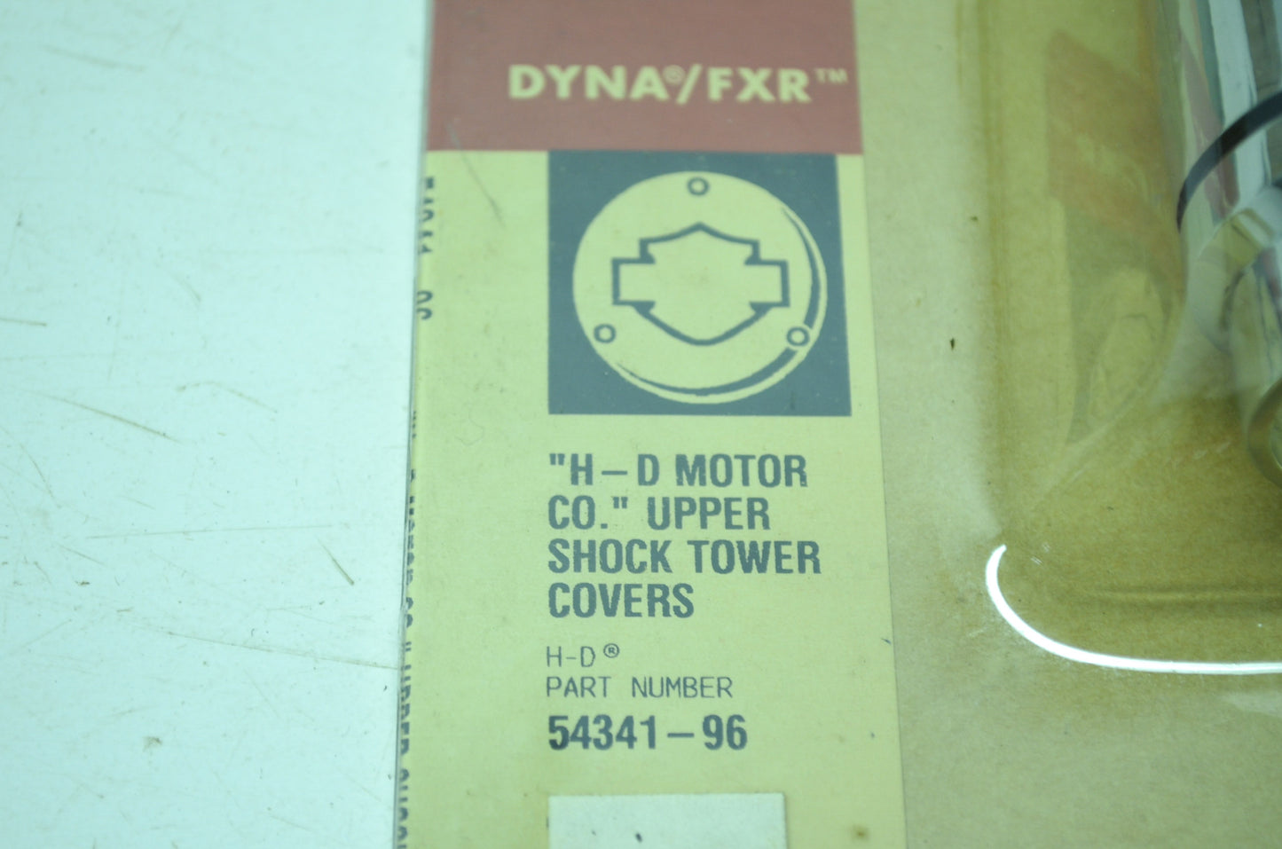 NEW OEM Harley-Davidson Shock Upper Covers 54341-96 NOS