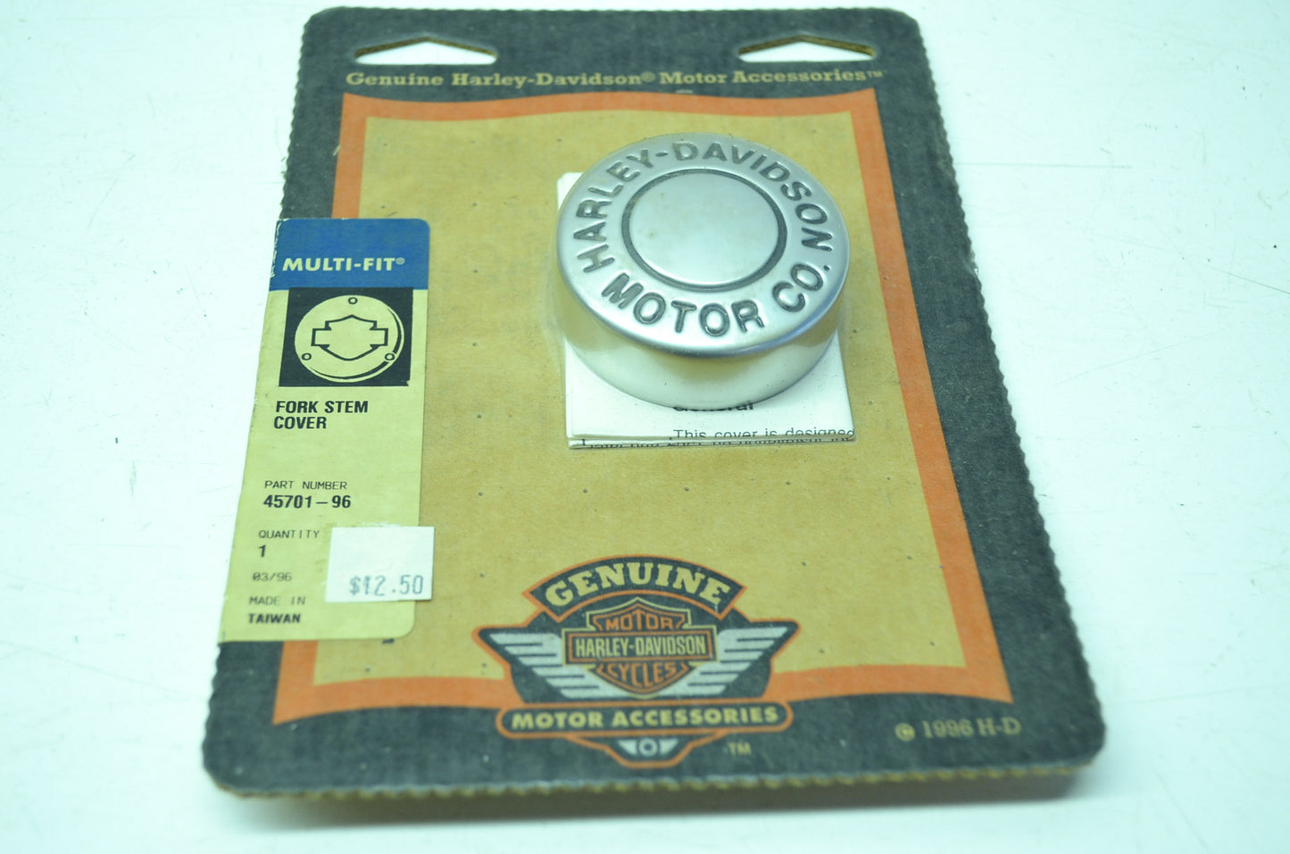 NEW OEM Harley-Davidson Fork Stem Cover 45701-96 NOS