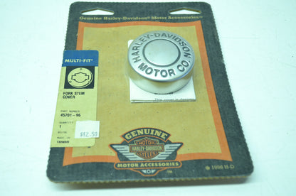 NEW OEM Harley-Davidson Fork Stem Cover 45701-96 NOS