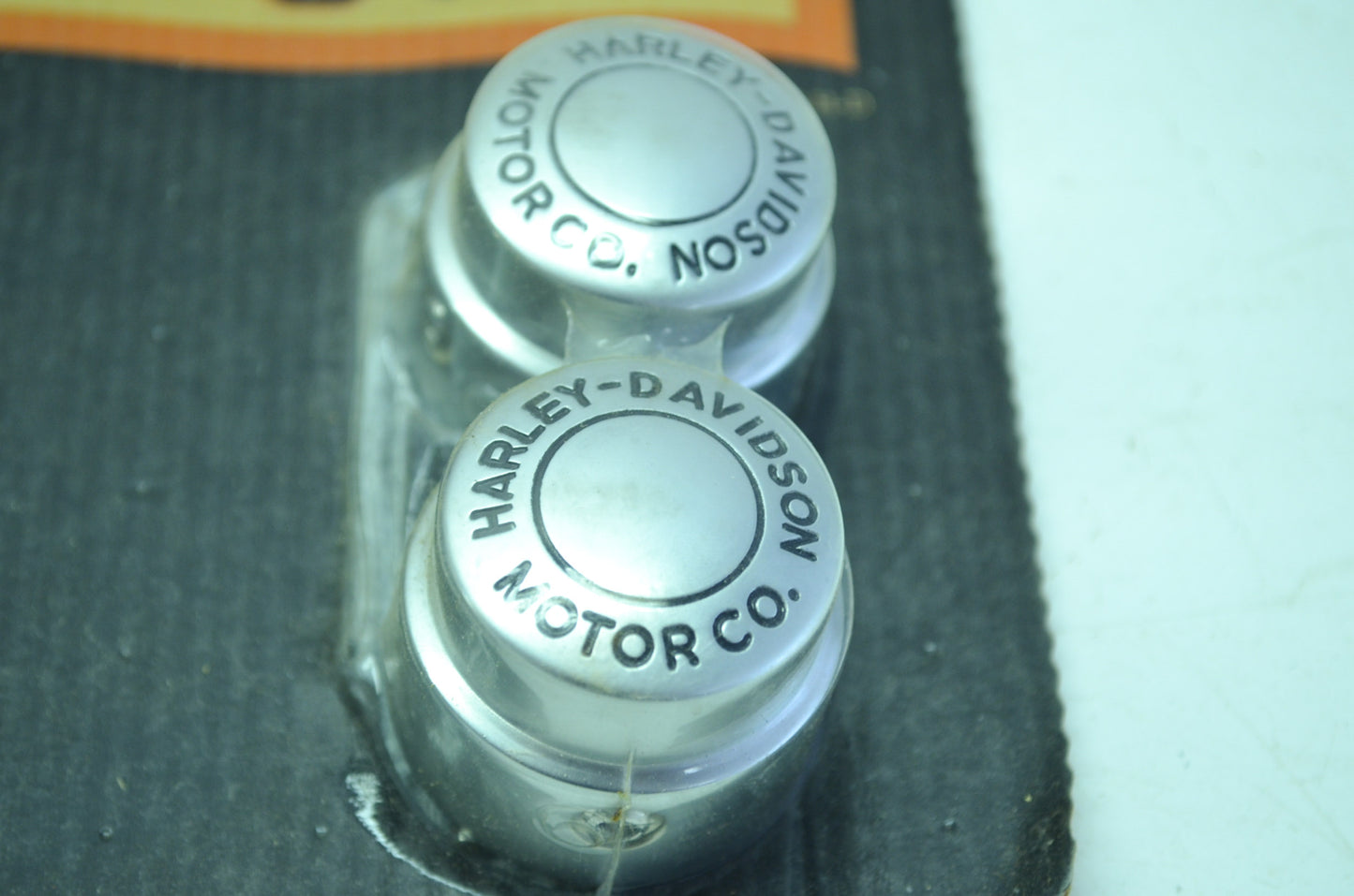 OEM Harley-Davidson 43861-96 Satin Cover Axle Nut Cover NOS