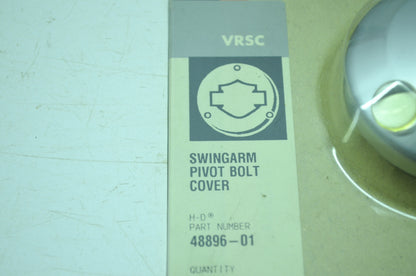 NEW OEM Harley-Davidson Swing Arm Pivot Bolt Covers 48896-01 NOS