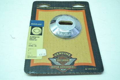 NEW OEM Harley-Davidson Aluminator Gas Cap Cover Road King 61453-94 NOS
