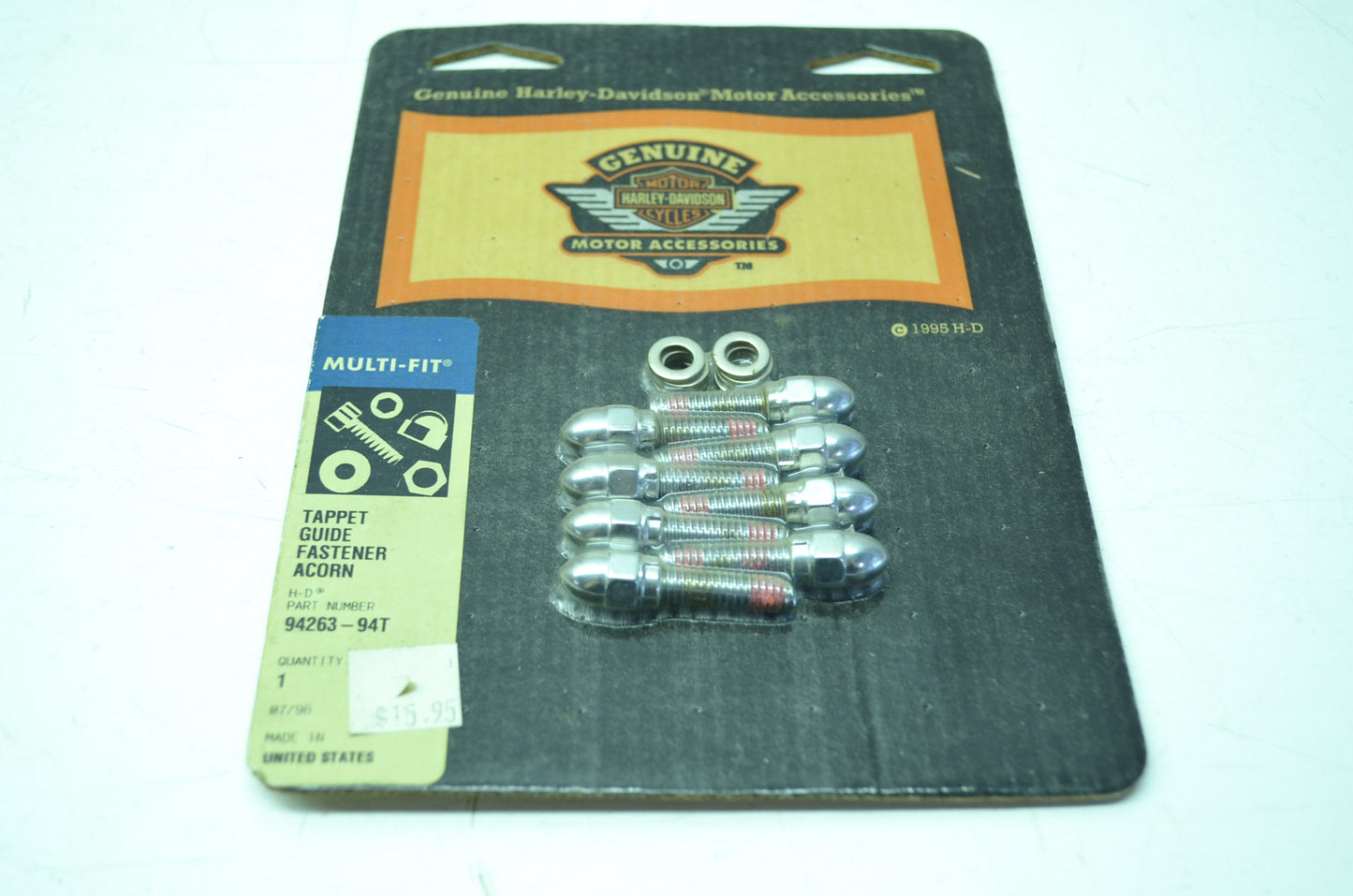 NEW OEM Harley-Davidson Tappet Guide Fastener Kit 94263-94T NOS