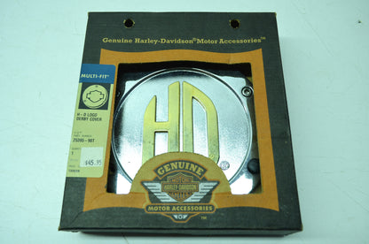 OEM Harley-Davidson 25395-90T Gold Derby Cover NOS