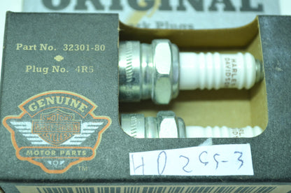 OEM Harley-Davidson 32301-80 Spark Plug 4RS Qty 2 NOS