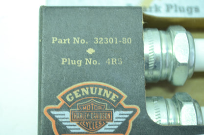 OEM Harley-Davidson 32301-80 Spark Plug 4RS Qty 2 NOS