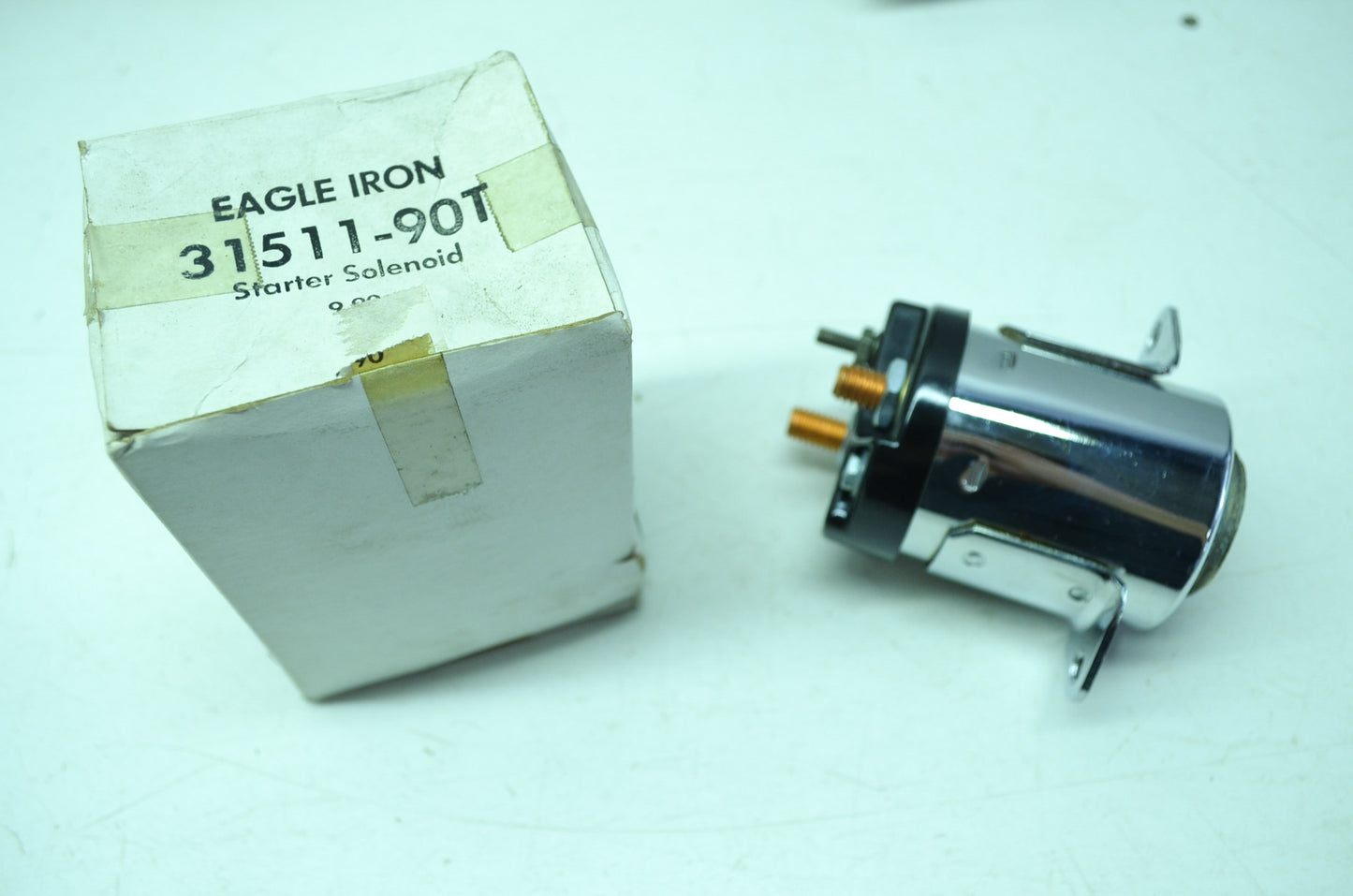 OEM Harley-Davidson 31511-90T Chrome Solenoid Switch NOS