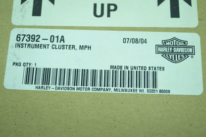 NEW OEM Harley Davidson Speedometer Tachometer MPH VROD VRSCA 67392-01A NOS