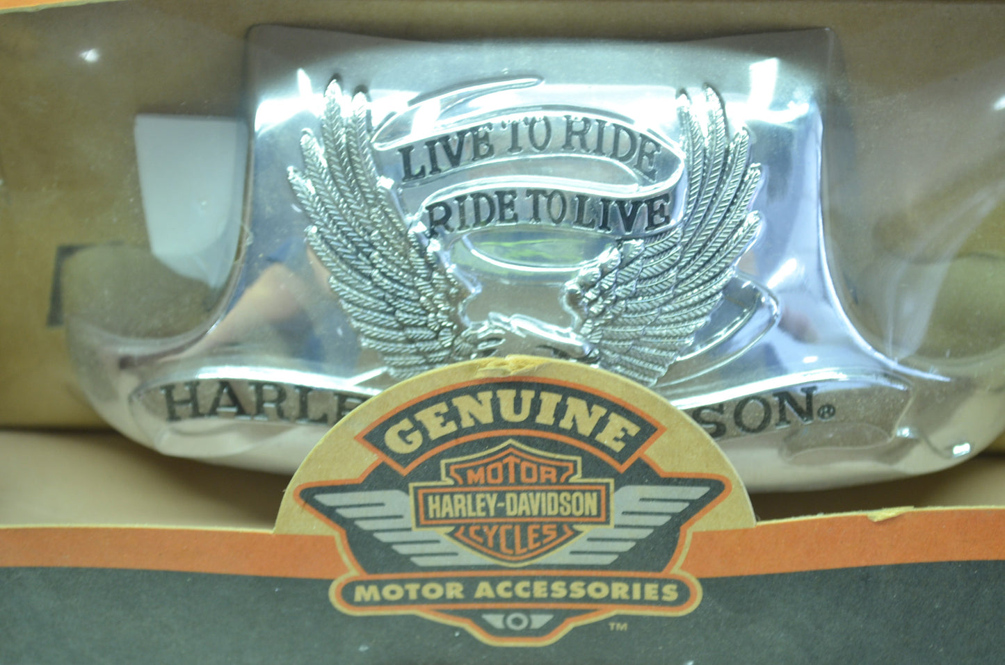 OEM Harley-Davidson 59320-96 Chrome Rear Fender Tip Kit NOS