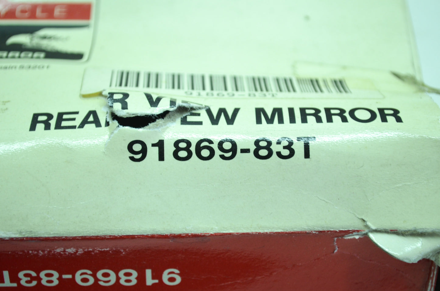 OEM Harley-Davidson 91869-83T Short Stem Mirror NOS