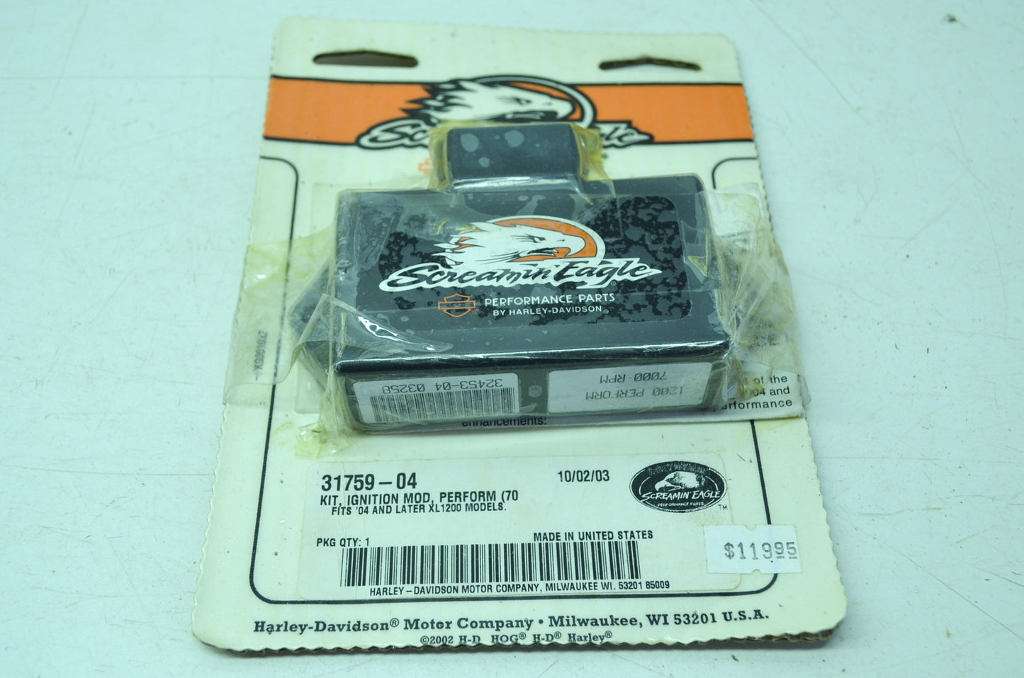 NEW OEM Harley-Davidson Ignition Module Performance 7000 RPM 31759-04 NOS
