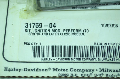 NEW OEM Harley-Davidson Ignition Module Performance 7000 RPM 31759-04 NOS