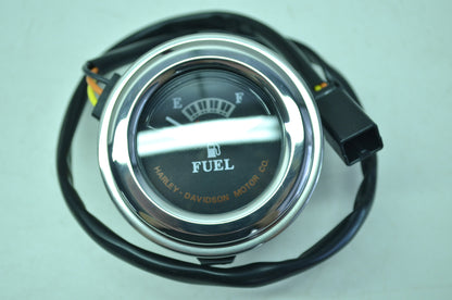 NEW OEM Harley-Davidson Fuel Gauge Bezel Dyna 75001-04 NOS