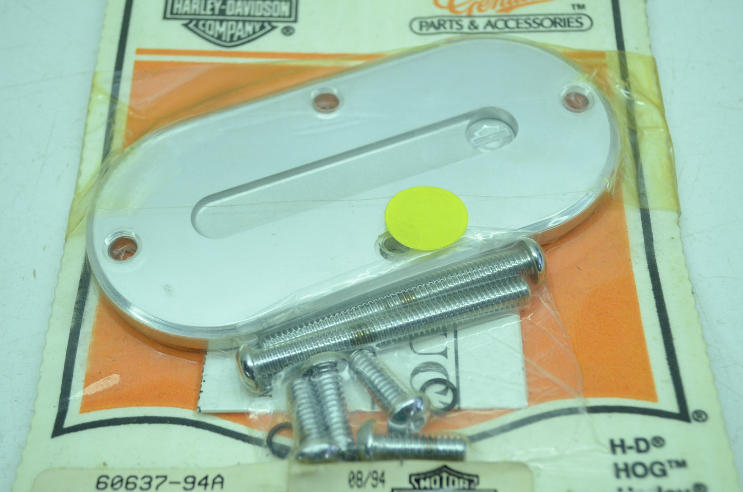 OEM Harley-Davidson 60637-94A Aluminator Inspection Cover Billet NOS