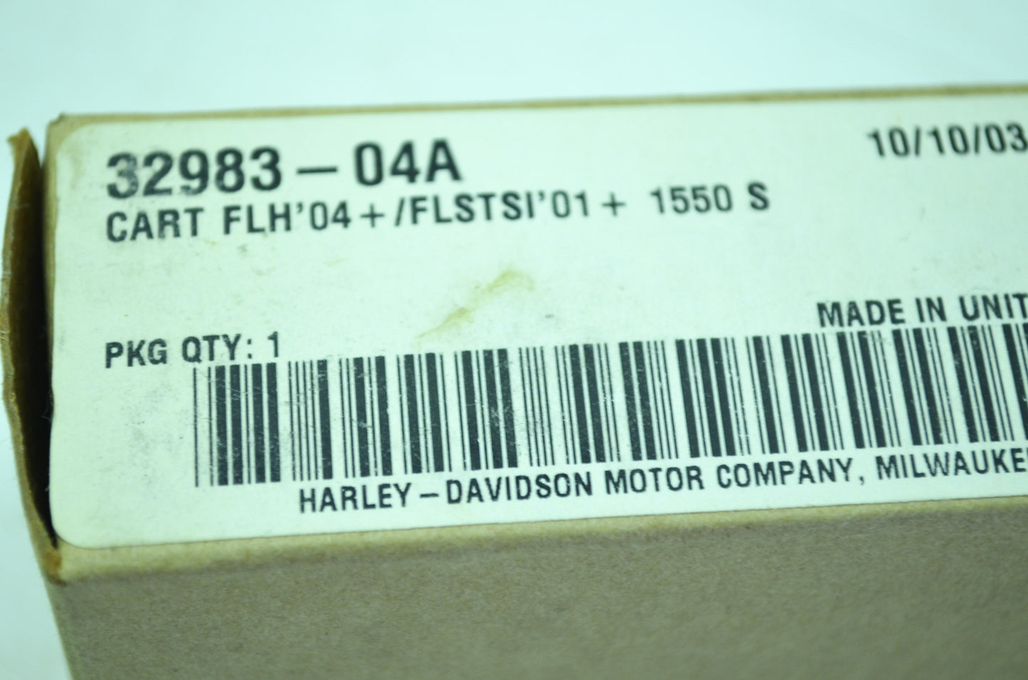 NEW OEM Harley-Davidson Performance Cartridge 01-03 FLSTSI FLH 04 1550 Stage 1 3
