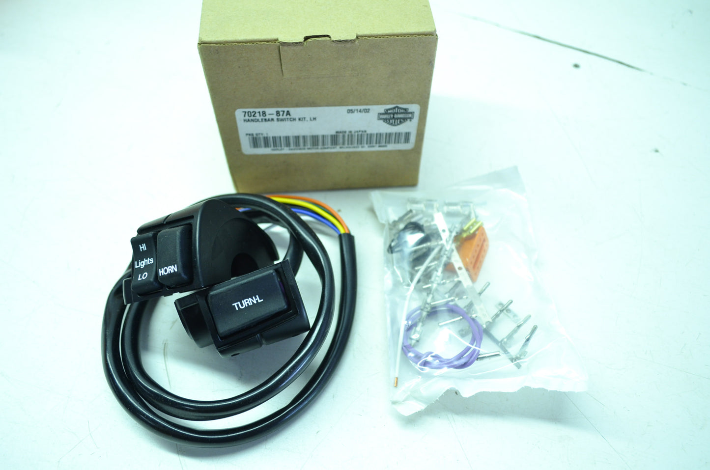 Left Hand Handlebar Switch Kit NOS