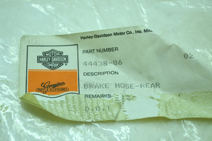 OEM Harley-Davidson 44438-86 Rear Brake Line Kit NOS