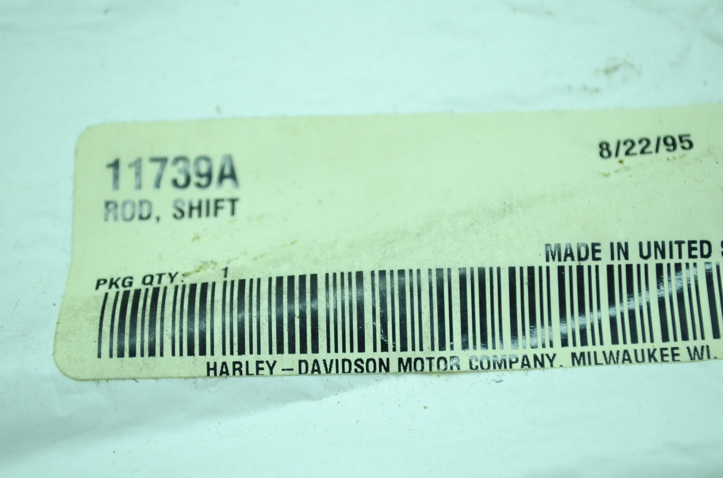 Shift Rod NOS