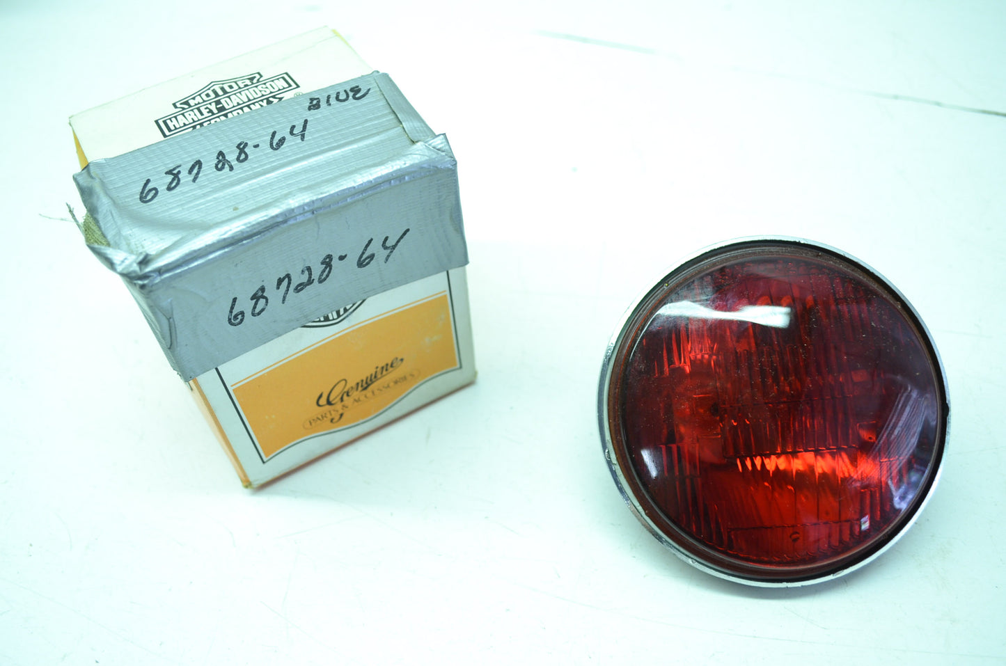 OEM Harley-Davidson 68728-64 Blue/Halogen Pursuit Lamp NOS