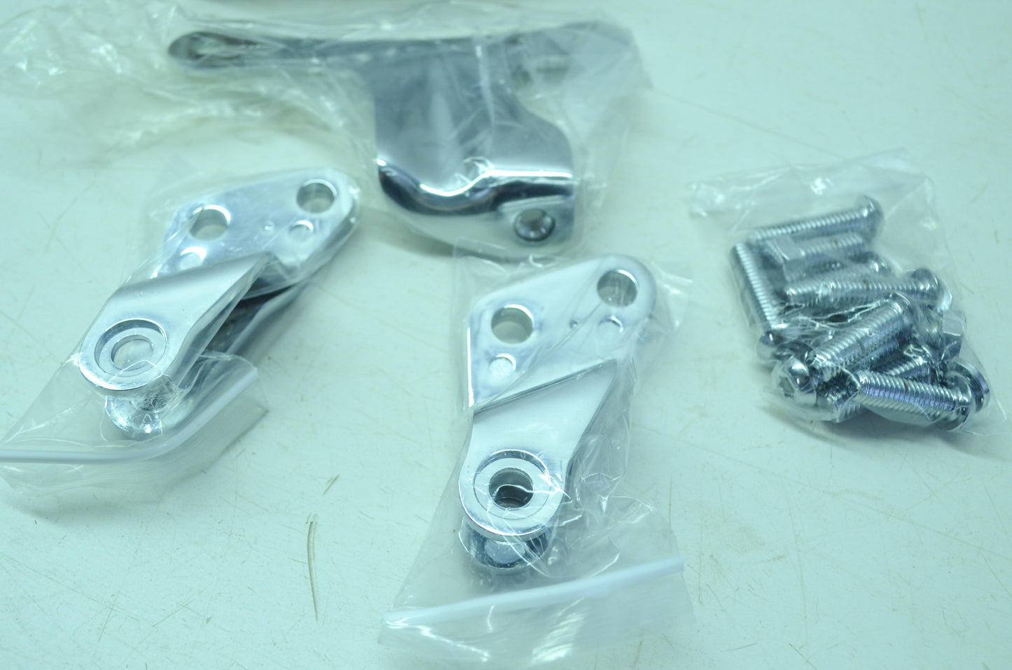 NEW OEM Harley-Davidson Chrome Motor Mount Brackets Bolts 04-07 Sportster XL 474
