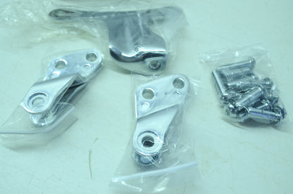 NEW OEM Harley-Davidson Chrome Motor Mount Brackets Bolts 04-07 Sportster XL 474